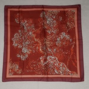 22 inch Vintage Silk Blend Scarf